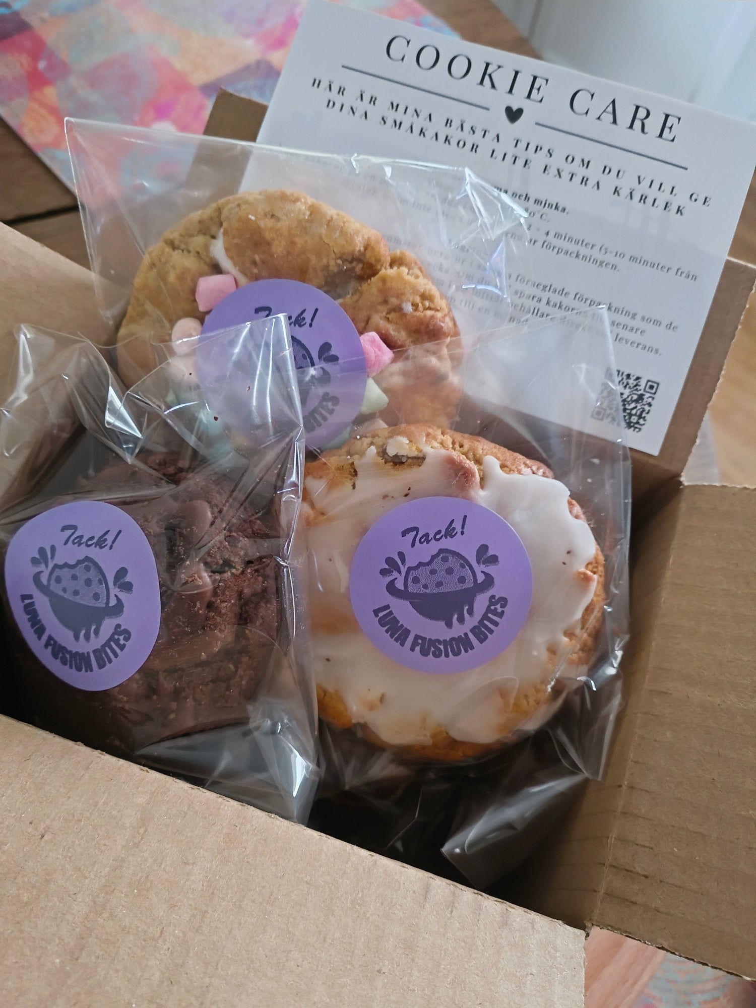 Cookie Care - Luna Fusion Bites - Information